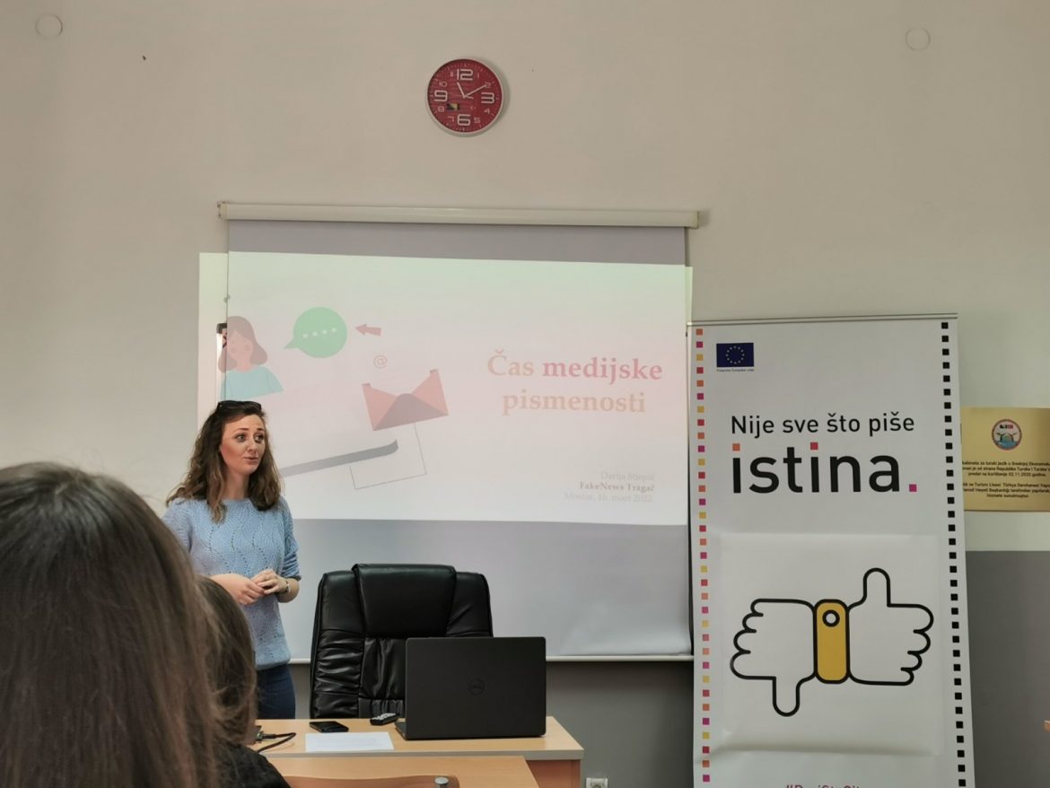Jačanje medijske pismenosti mladih u BiH